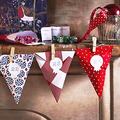Advent calendar bunting, made by Caroline Reeves - Country Living Christmas makes - allaboutyou.com