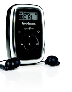 GH Goodmans DAB / FM portable radio