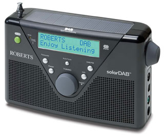 GH Roberts SolarDAB digital radio