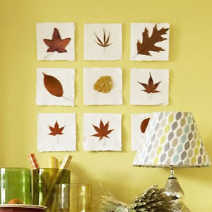 CL make leaf pictures - Home makes - Craft - allaboutyou.com