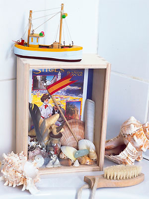 Coastal picture box to make - Get creative with holiday souvenirs - Craft - allaboutyou.com