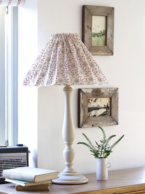 How to make a fabric lampshade cover - Vanessa Arbuthnott - free sewing pattern - Craft - allaboutyou.com