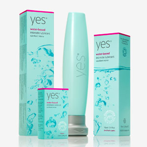 Yes Water-Based and Oil-Based Intimate Lubricants - Vaginal lubricants for vaginal dryness - Women's health - allaboutyou.com