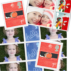 PR Royal Mail Smilers stamps - Make your own Christmas postage stamps - Christmas craft ideas - allaboutyou.com