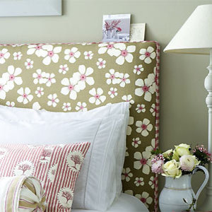 A padded headboard to sew - Vanessa Arbuthnott sewing patterns - sewing patterns for the home - Home makes - free sewing patterns - Craft - allaboutyou.com