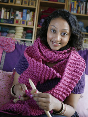 Aneeta Patel - knitting - craft - allaboutyou.com