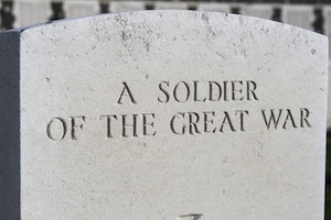 123 World War One gravestone - Mark the centenary of World War One - allaboutyou.com