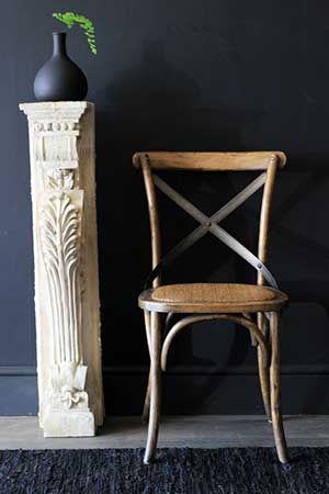 Concrete decorative pillar, Rockett St George - white anc cream room decor ideas - homes - allaboutyou.com